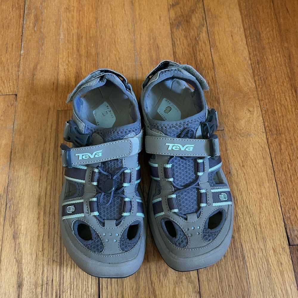 Teva Kids' Blue and Gray Sandals